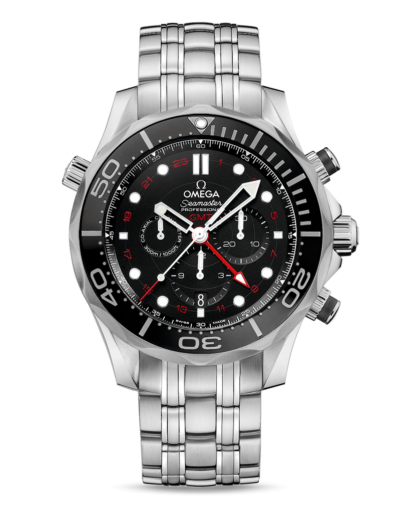 Omega Diver 300M Co‑Axial GMT Chronograph 44 mm