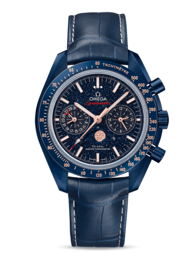 Omega Speedmaster MONDPHASE- CO-AXIAL MASTER CHRONOMETER MOONPHASE CHRONOGRAPH Blue Side ot the Moon 44.25 MM