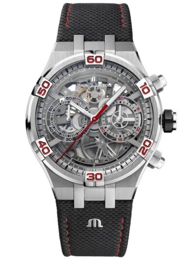 Maurice Lacroix AIKON Automatic Skeletierter Chronograph Special Edition Mahindra Racing 44mm
