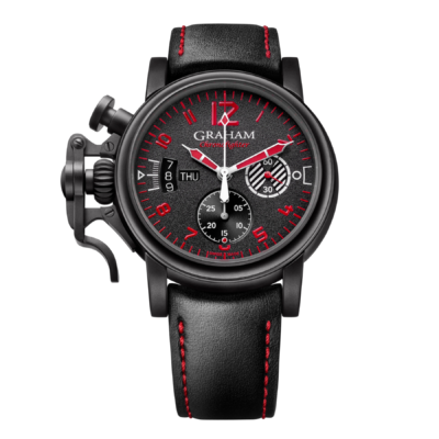 GRAHAM CHRONOFIGHTER VINTAGE – DLC RED LIMITED EDITION 44mm